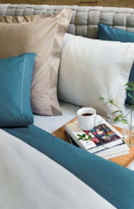 Pillows and sheets by Casa
