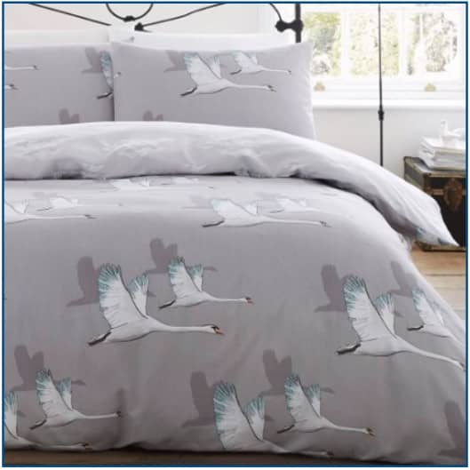 Swan Duvet Set Swan Duvet Set
