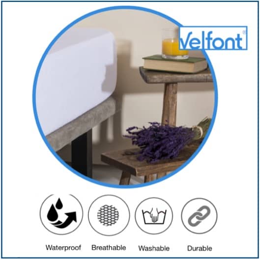 Velfont Aloe Vera Waterproof Mattress Protector