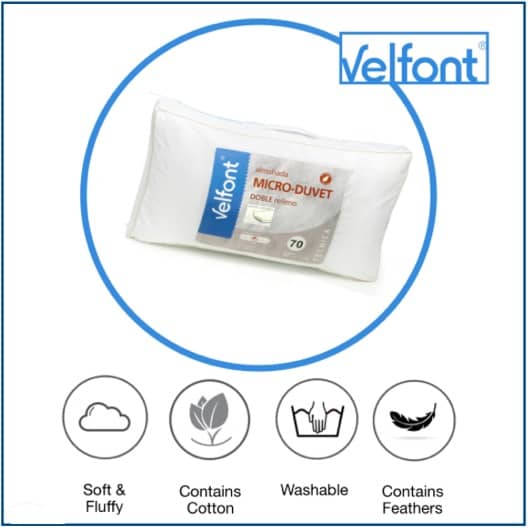 Velfont Microduvet Pillow