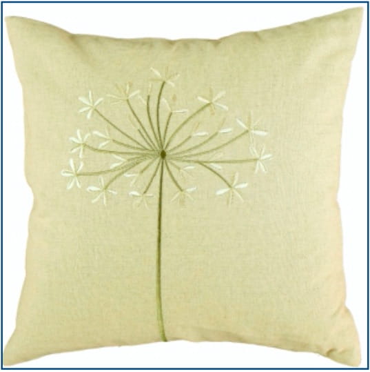 Allium Green Cushion Cover