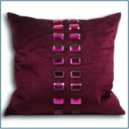 Bangle Magenta Cushion Cover