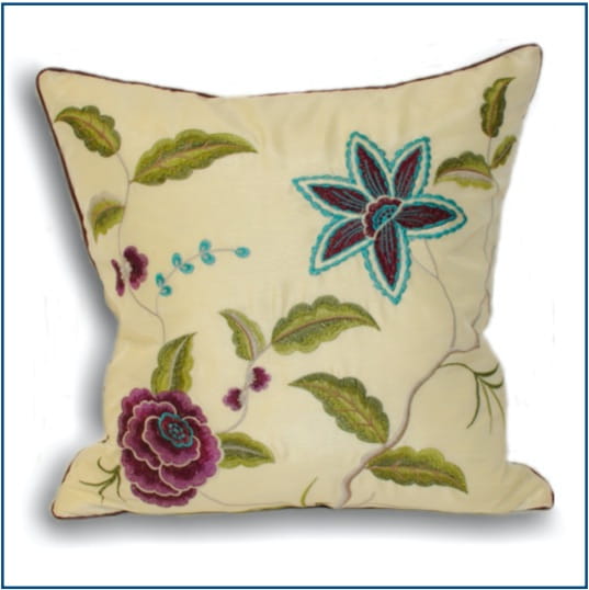 Botanic Cream Cushion Cover