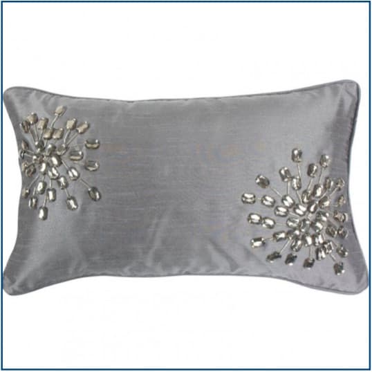 Chicago Grey Cushion Cover Chicago SIlver Cushion Cover