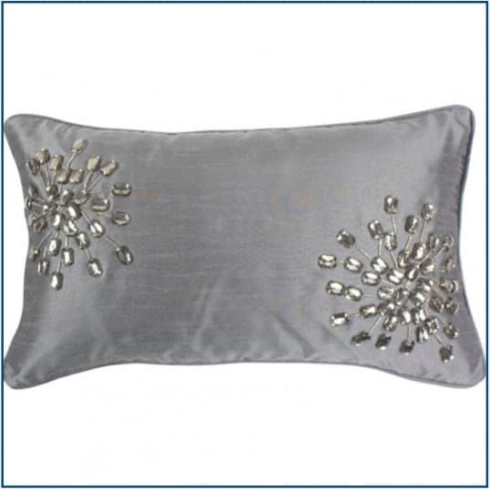 Chicago SIlver Cushion Cover