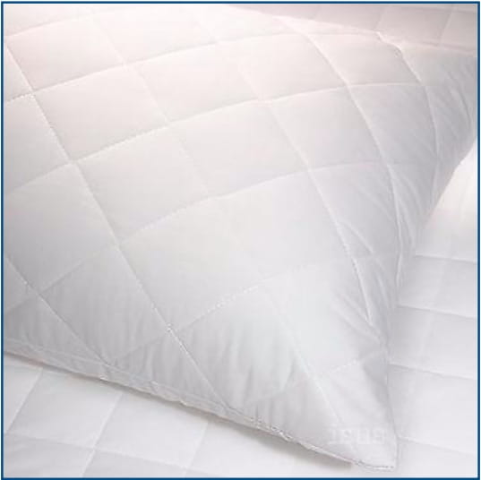 Luxury Zipped Quilted Pillow Protectors Bedding 100/% Microfibre Pack of 2,4,6,8