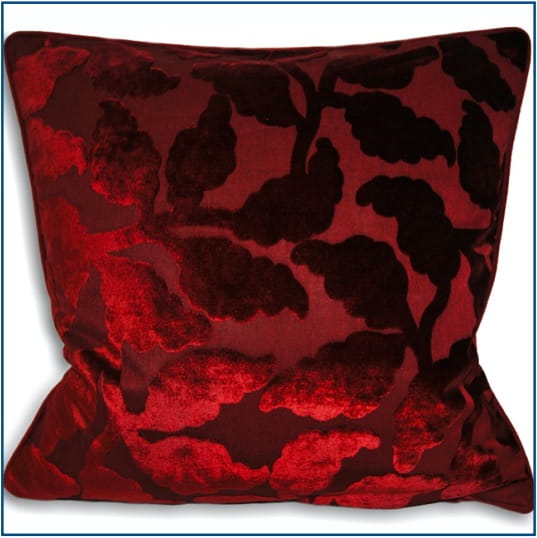 Delano Red Cushion Cover