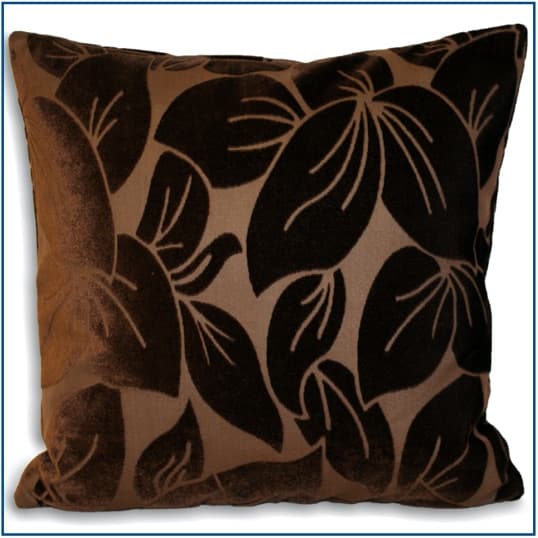 Glendale Chocolate Cushion Cover