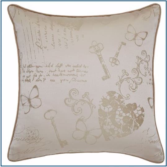 Les Sites de Paris Natural Cushion Cover