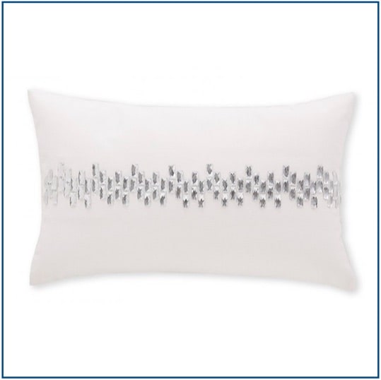 Luxury White Cushion Cover