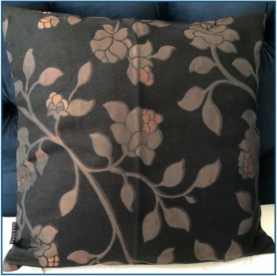 Nocturne Brown Cushion Cover