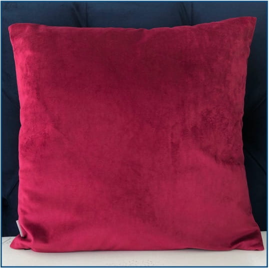 Raspberry Velvet Cushion Cover Raspberry Velvet Cushion Cover