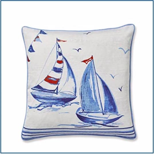Sailing Boats Cushion Cover