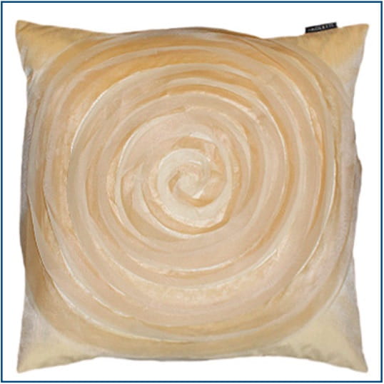 Vortex Cream Cushion Cover