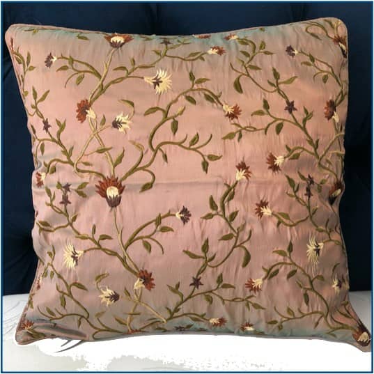 Romantica Taupe Cushion Cover