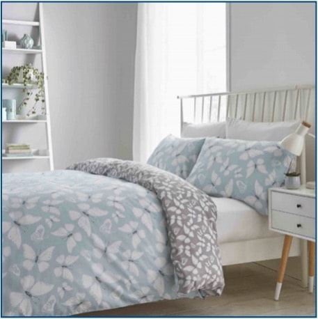 Duck Egg Blue Duvet Set The Bed Centre