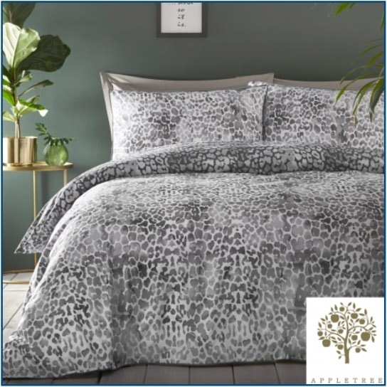 Kalahari Duvet Set The Bed Centre, Super King Size Leopard Print Bedding