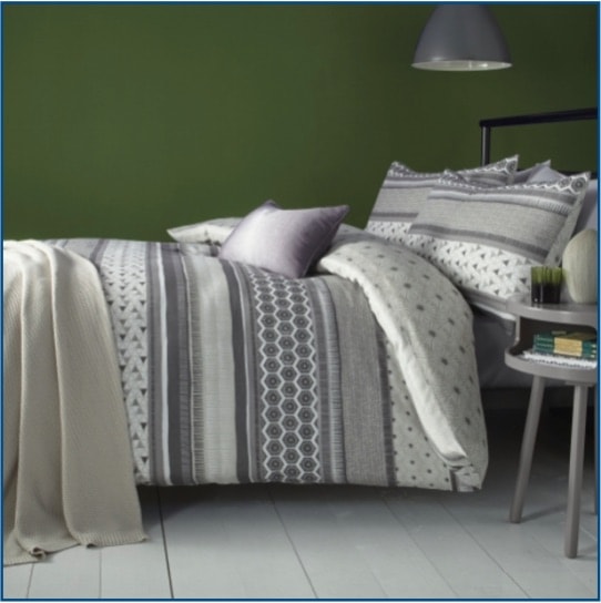 Retrace Stripe Duvet Set The Bed Centre