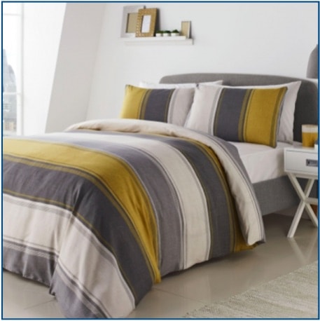 Betley Duvet Set Betley Ochre Duvet Set