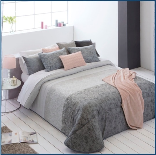 Lancis Grey Bedspread Lancis Grey Bedspread