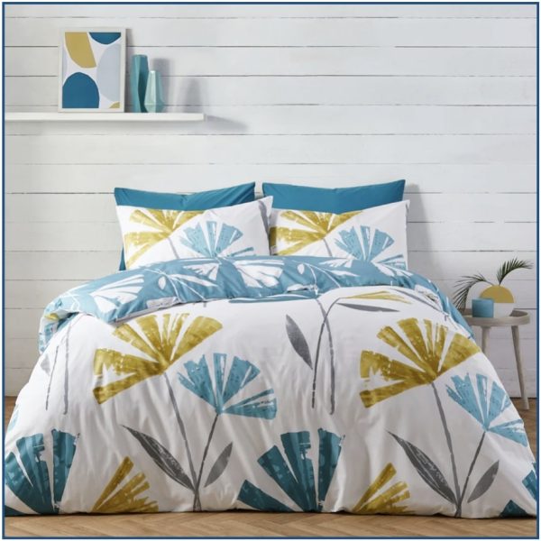 Alma Teal Duvet Set