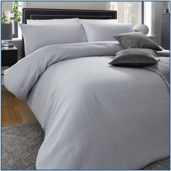 Charbury Silver Duvet Set