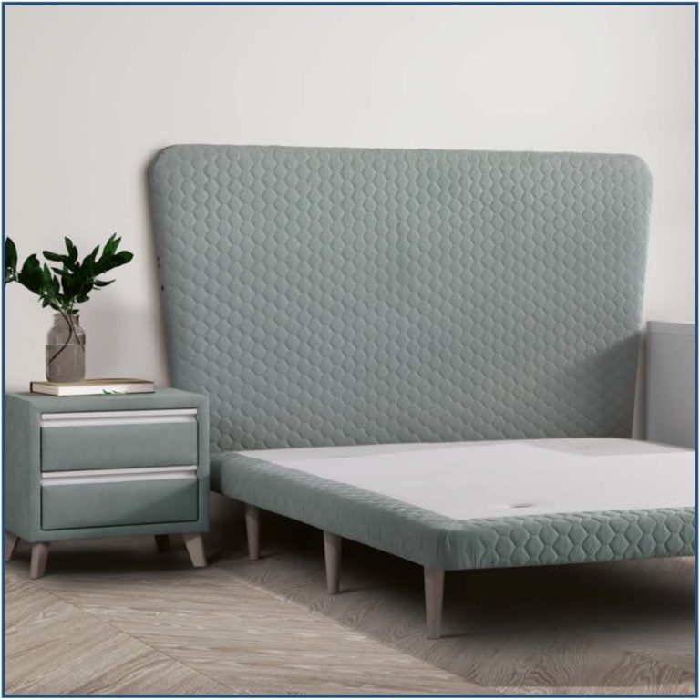 Melisa Upholstered Floor Standing Headboard The Bed Centre