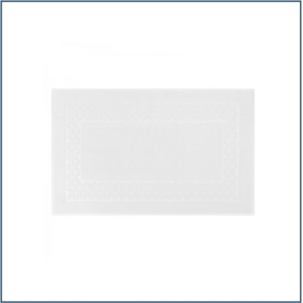 Royal Crescent Bath Mat Blanco